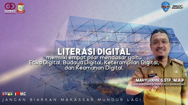 Apa Itu Literasi Digital?, Ini Penjelasan Kepala Diskominfo Makassar Mahyuddin