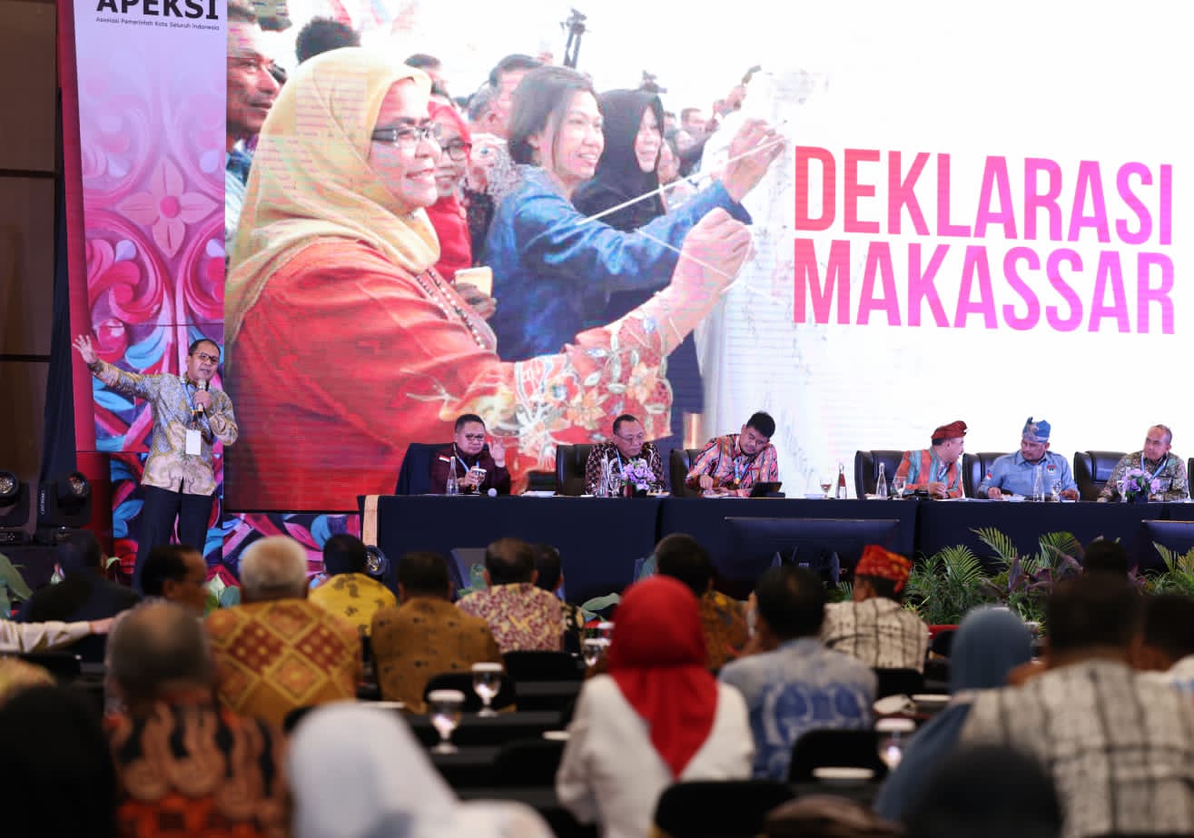 Peserta Rakernas APEKSI XV, Tunjuk Makassar Tuan Rumah APEKSI 2023