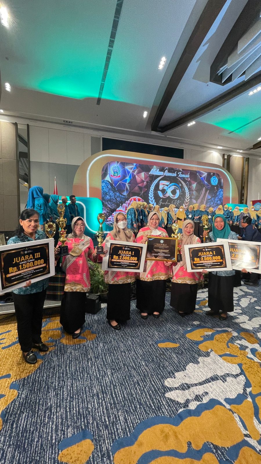 TP PKK  Makassar Borong Penghargaan HKG ke-50 TP PKK Sulsel