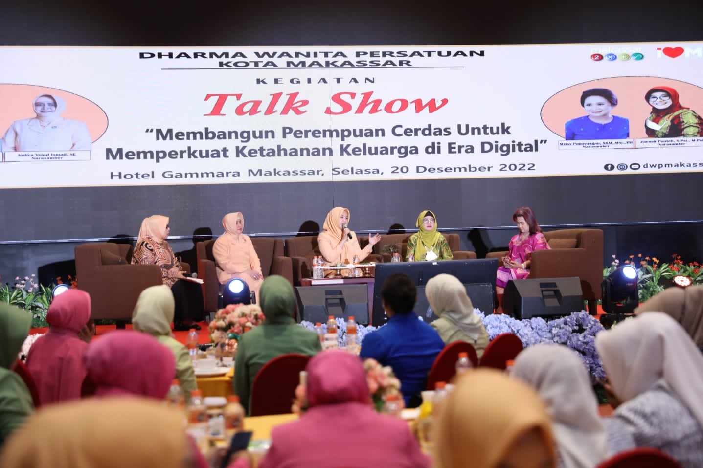 Wawali Kota Makassar Giat Kampanyekan Isu Pemberdayaan Perempuan