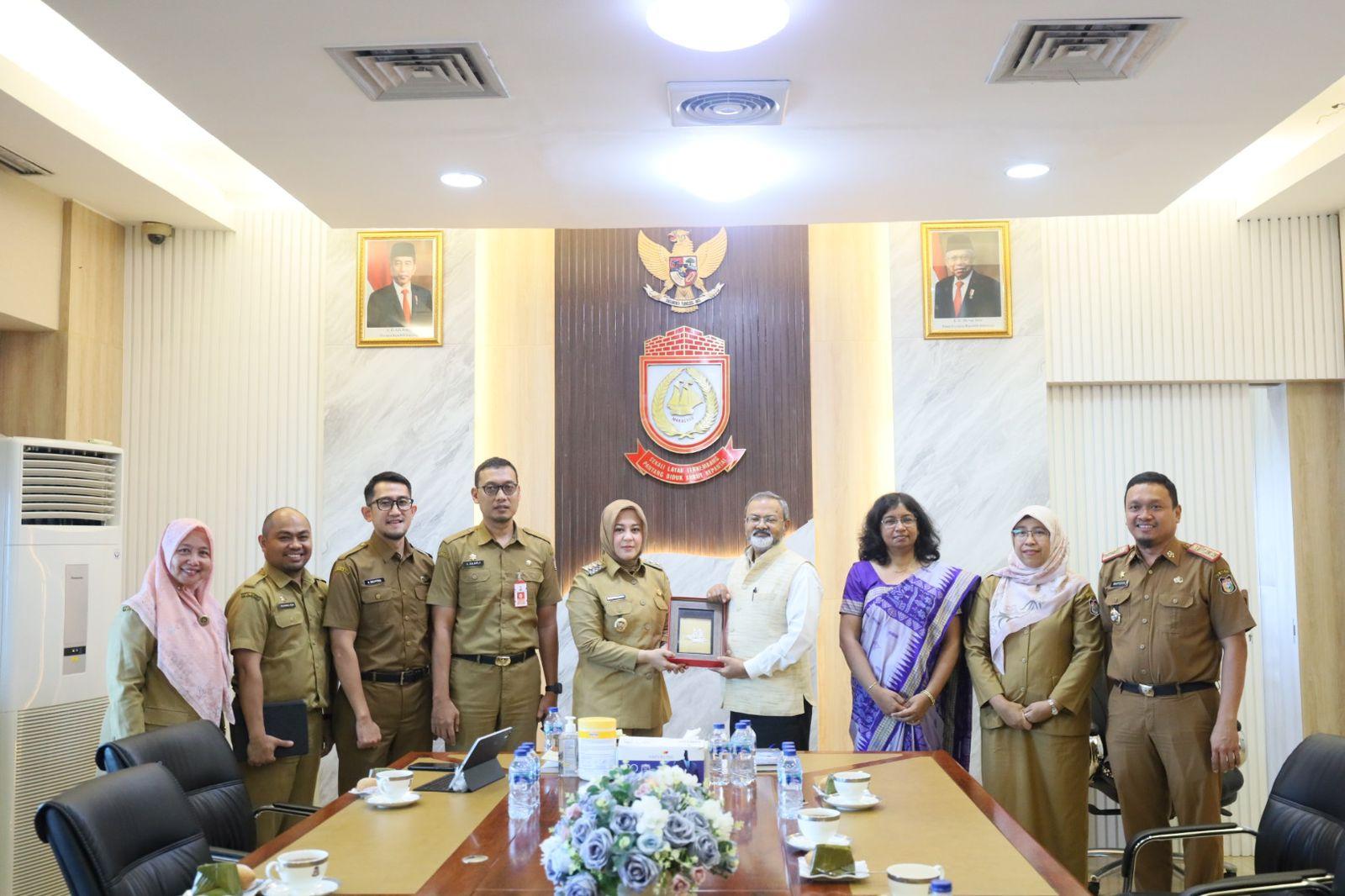 Kedutaan India Jajaki Potensi Kerjasama dengan Pemkot Makassar