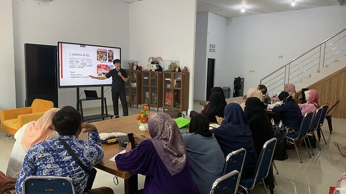 Langkah UMKM Go Digital, Peserta Batch 5 Terima Materi Sosial Media Marketing