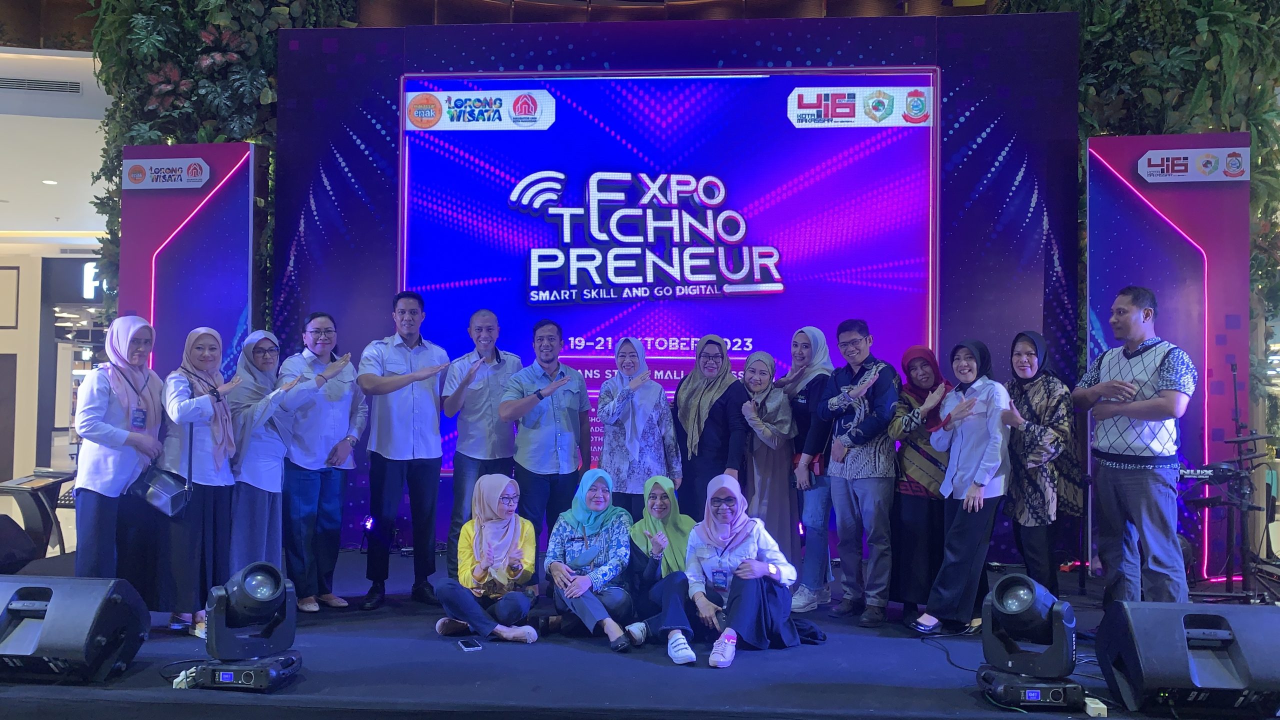 Bangun Ekosistem UMKM Go Digital, Diskop Makassar Gelar Expo UMKM dan Technopreneur