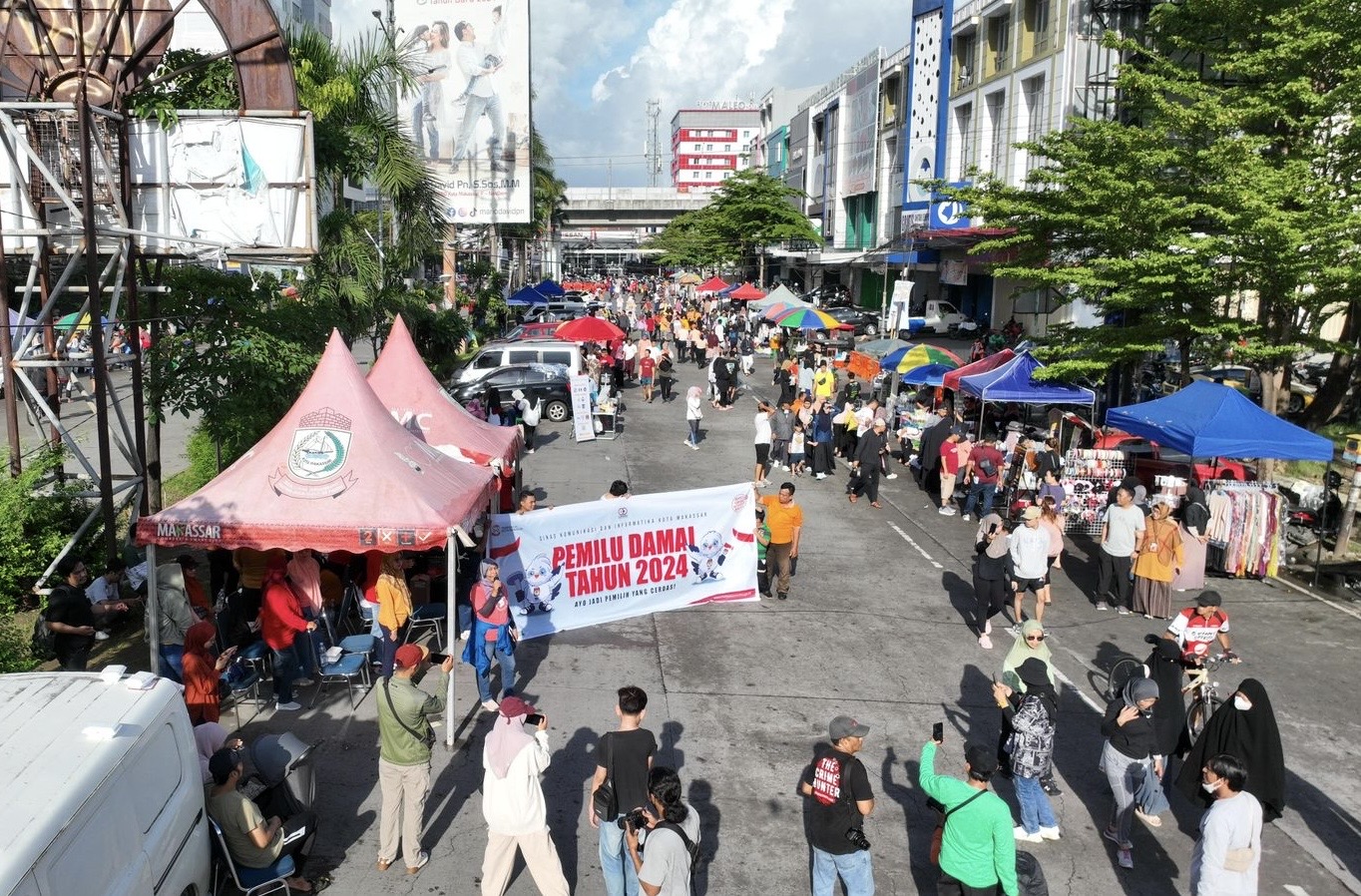 Diskominfo Makassar Suarakan Kampanye No Golput Jelang Pemilu 2024