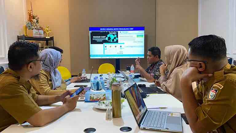 Perkuat Keamanan Siber, BSSN Kunjungi Diskominfo Makassar Bahas Pembentukan CSIRT